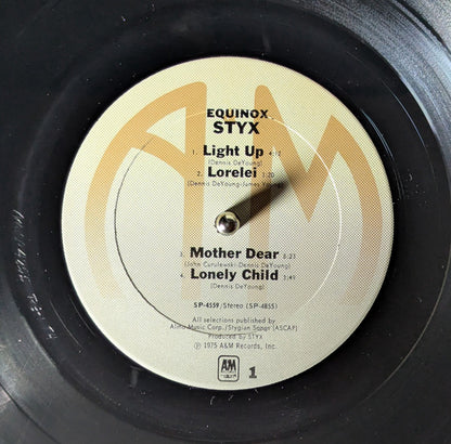 Styx : Equinox (LP, Album, No )