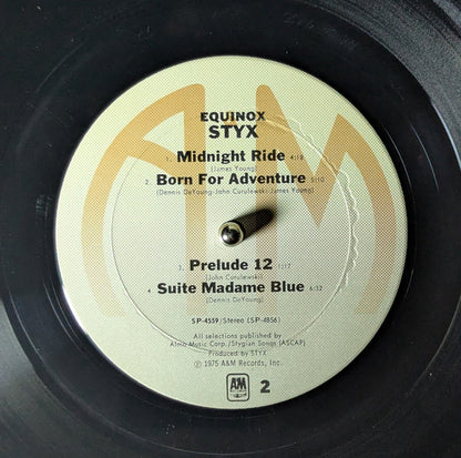 Styx : Equinox (LP, Album, No )