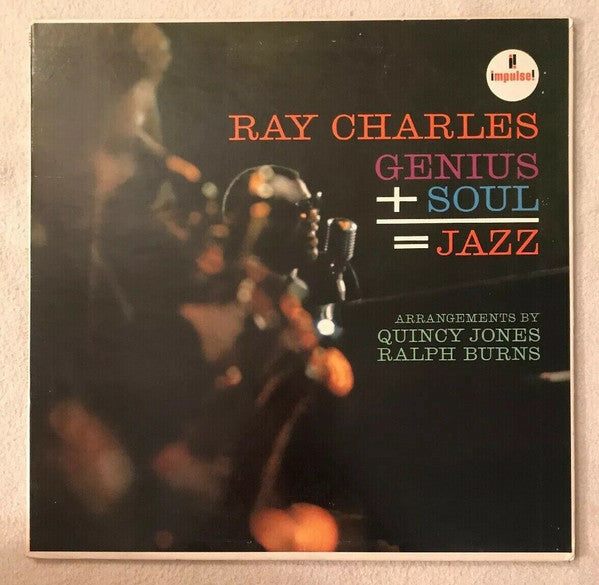 Ray Charles : Genius + Soul = Jazz (LP, Album, Club, RE, Cap)