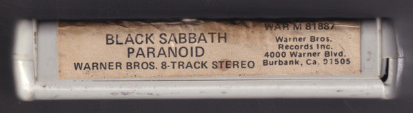 Black Sabbath : Paranoid (8-Trk, Album, RE, Gre)