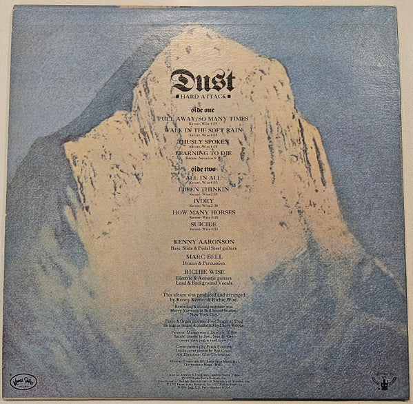 Dust (12) : Hard Attack (LP, Album)