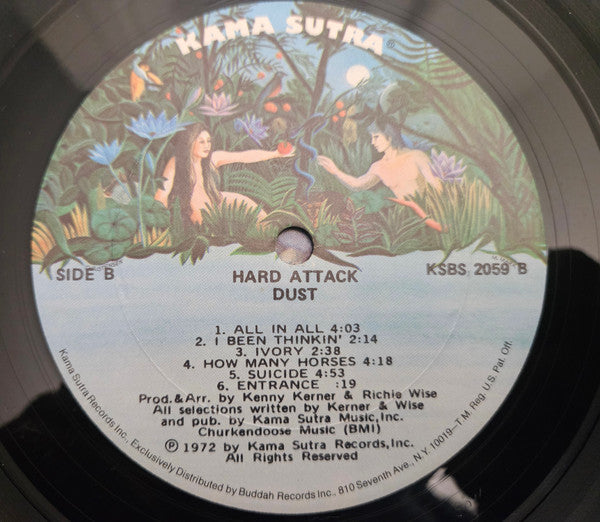 Dust (12) : Hard Attack (LP, Album)
