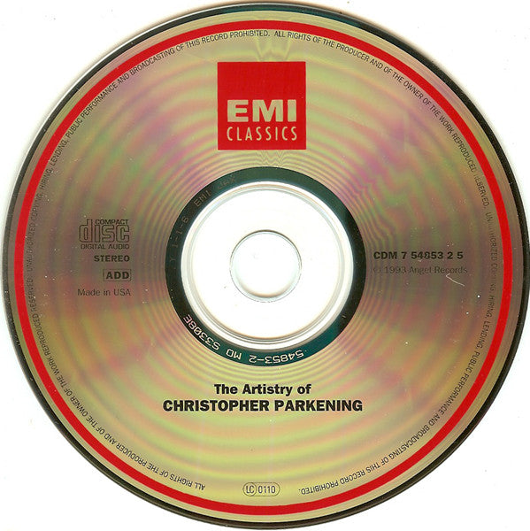 Christopher Parkening : The Artistry Of Christopher Parkening (CD, Comp)