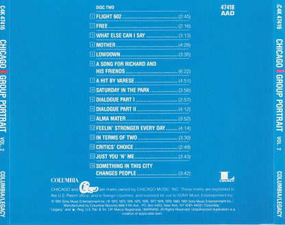 Chicago (2) : Group Portrait (4xCD, Comp)