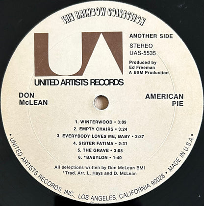 Don McLean : American Pie (LP, Album)