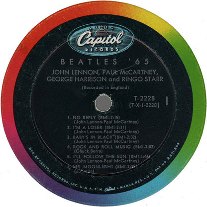 The Beatles : Beatles '65 (LP, Album, Mono, Roc)