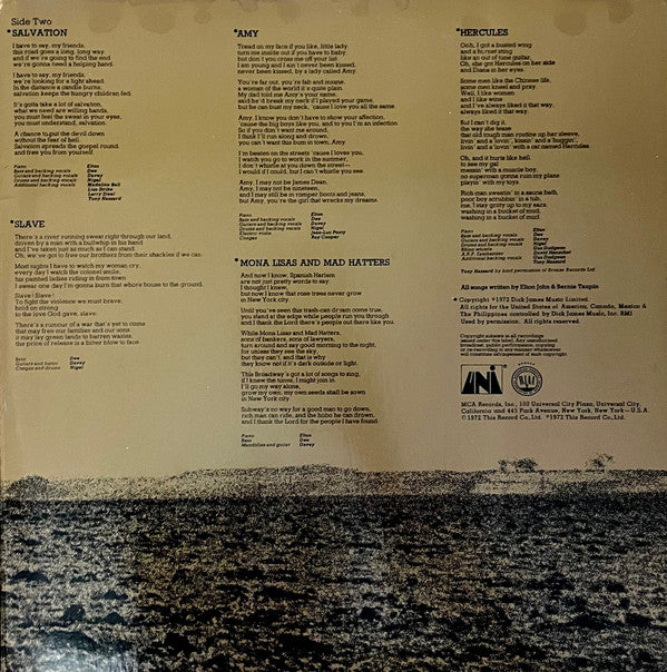 Elton John : Honky Château (LP, Album, All)