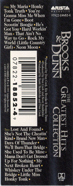 Brooks & Dunn : The Greatest Hits Collection (Cass, Comp, Son)