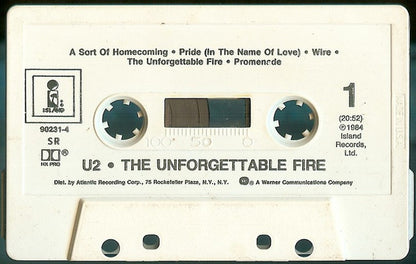 U2 : The Unforgettable Fire (Cass, Album, SR,)