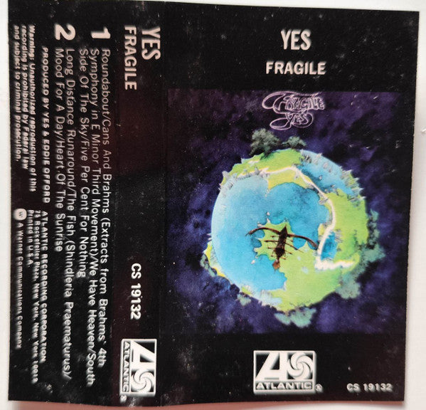 Yes :  Fragile (Cass, Album, whi)