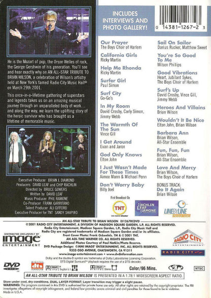 Various : An All-Star Tribute To Brian Wilson (DVD-V, Multichannel, NTSC)