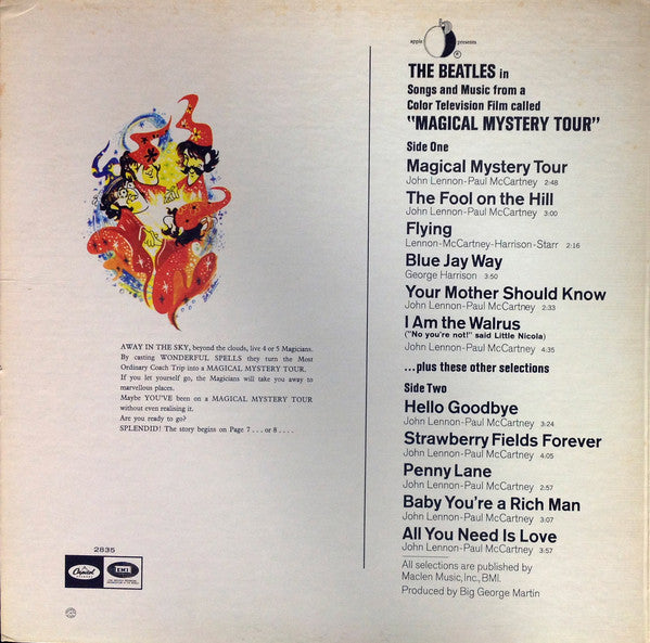 Buy The Beatles : Magical Mystery Tour (LP, Album, Scr) Online for