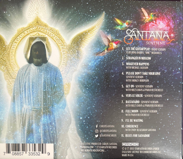 Santana : Sentient (CD, Album)