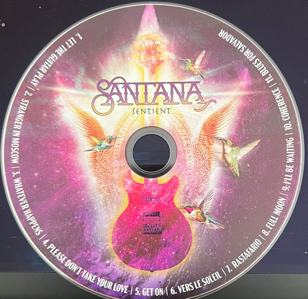 Santana : Sentient (CD, Album)