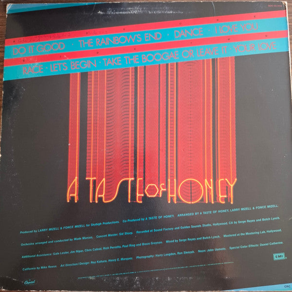 A Taste Of Honey : Another Taste (LP, Album)