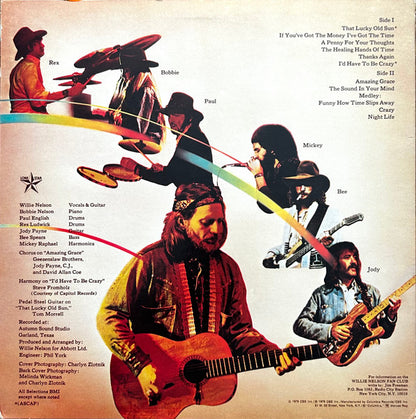 Willie Nelson : The Sound In Your Mind (LP, Album, Pit)