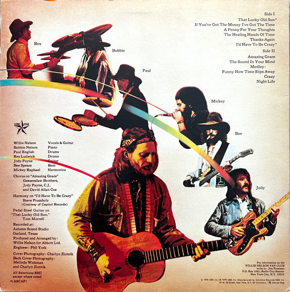 Willie Nelson : The Sound In Your Mind (LP, Album, Pit)