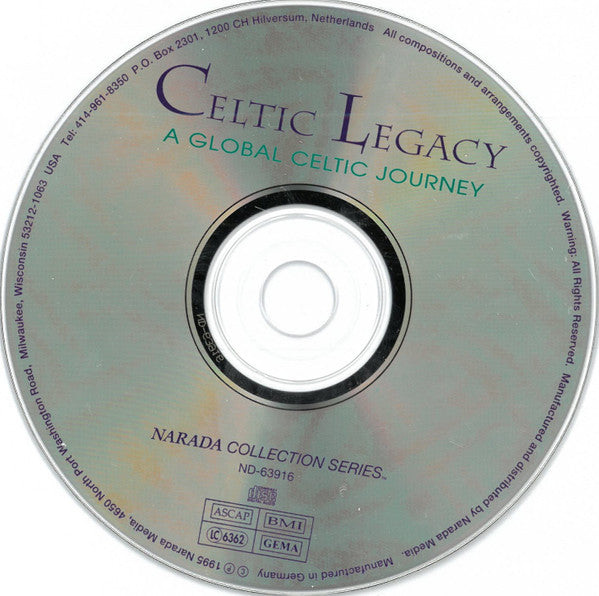 Various : Celtic Legacy A Global Celtic Journey (CD, Comp)