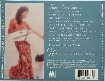 Stevie Wonder Presents Syreeta : Syreeta (CD, Album, RE, RM)