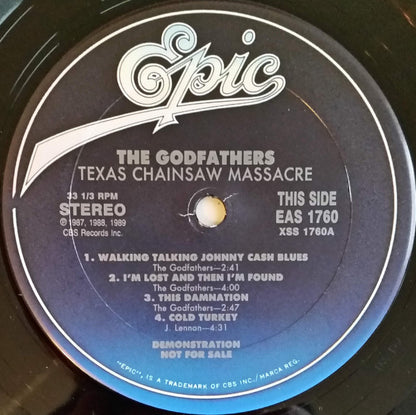 The Godfathers : Texas Chainsaw Massacre (LP, Promo)