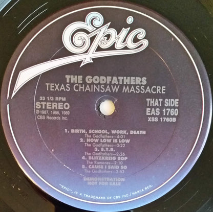 The Godfathers : Texas Chainsaw Massacre (LP, Promo)