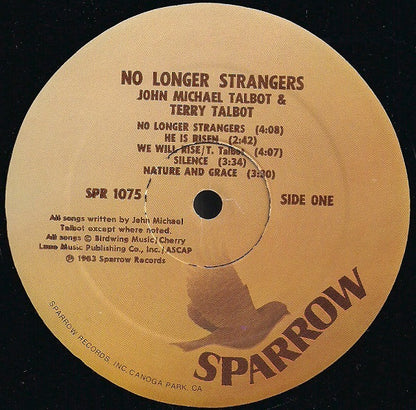 John Michael Talbot & Terry Talbot : No Longer Strangers (LP, Album)
