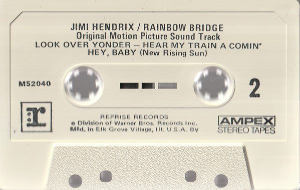 Jimi Hendrix : Rainbow Bridge - Original Motion Picture Sound Track (Cass, Album)