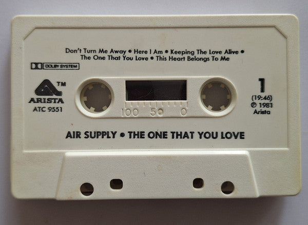 Air Supply : The One That You Love (Cass, Album, Club, Dol)