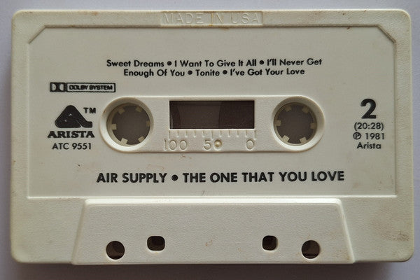 Air Supply : The One That You Love (Cass, Album, Club, Dol)