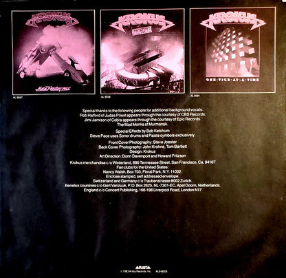 Krokus : Headhunter (LP, Album, Club, CRC)