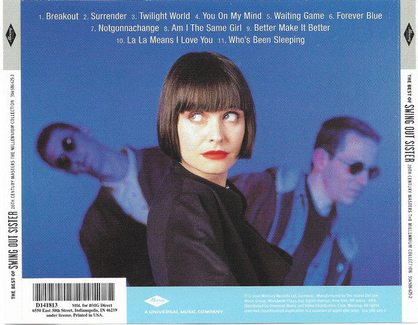 Swing Out Sister : The Best Of Swing Out Sister (CD, Comp, Club)