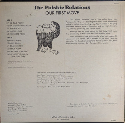 The Polskie Relations : Our First Move (LP, Album)