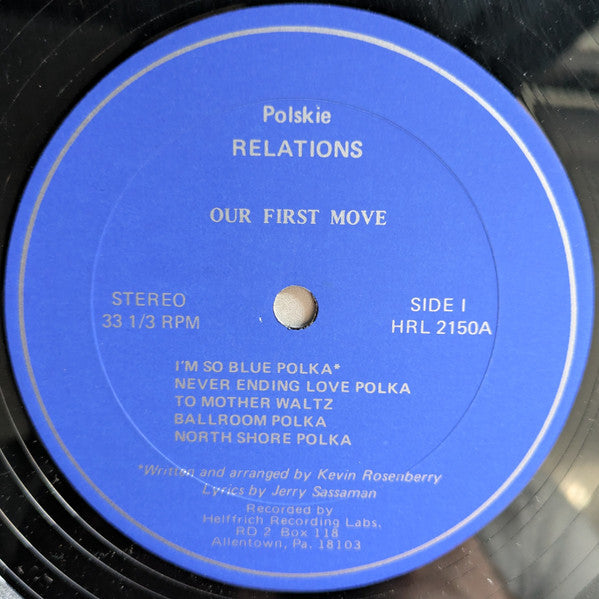 The Polskie Relations : Our First Move (LP, Album)
