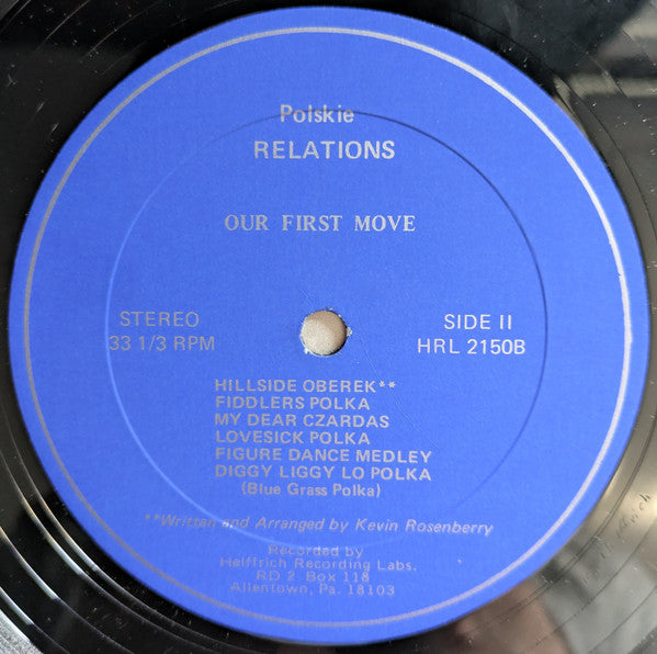 The Polskie Relations : Our First Move (LP, Album)