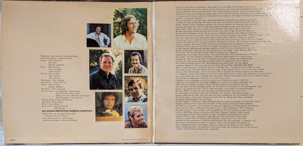 Gordon Lightfoot : Gord's Gold (LP, Comp)
