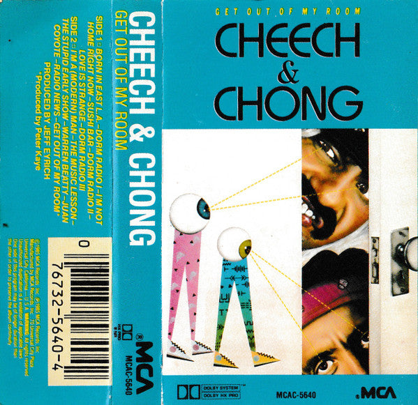 Cheech & Chong : Get Out Of My Room (Cass, Album, Whi)
