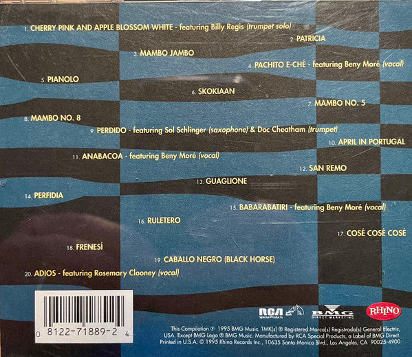 Pérez Prado & His Orchestra* : Mondo Mambo! The Best Of  Pérez Prado & His Orchestra (CD, Comp)
