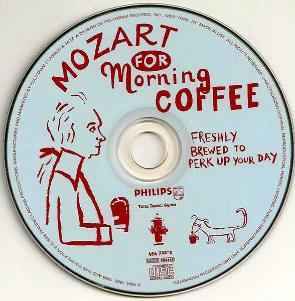 Mozart* : Mozart For Morning Coffee (CD, Comp)