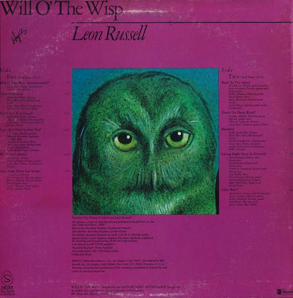 Leon Russell : Will O' The Wisp (LP, Album)