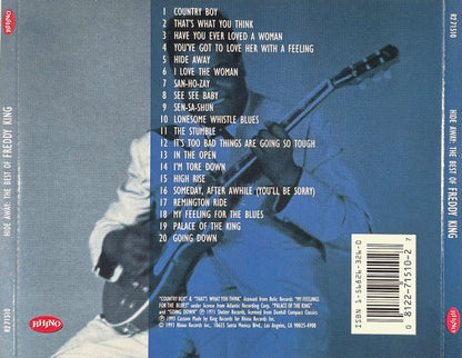 Freddie King : Hide Away: The Best Of Freddy King (CD, Comp, RP)