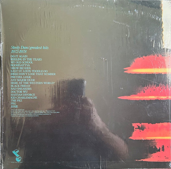 Steely Dan : Greatest Hits (1972-1978) (2xLP, Comp, Club, RE, Gat)