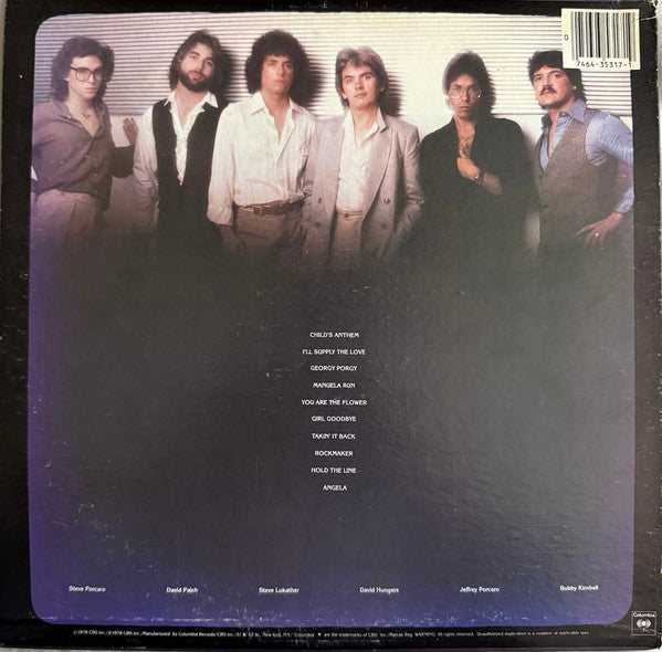 Toto : Toto (LP, Album, RP, Pit)