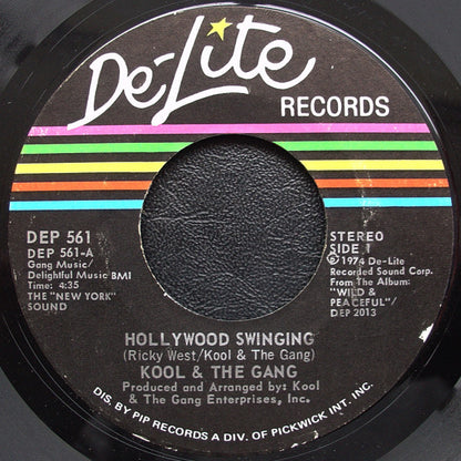 Kool & The Gang : Hollywood Swinging / Dujii (7", Single, Styrene, Pre)