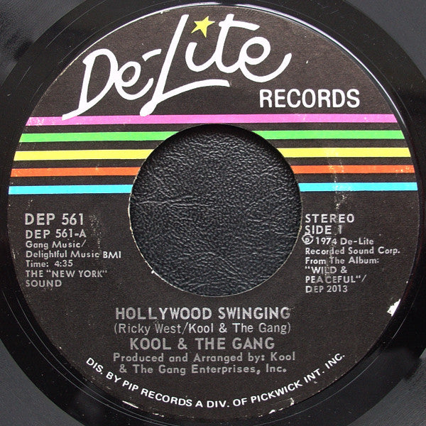 Kool & The Gang : Hollywood Swinging / Dujii (7", Single, Styrene, Pre)