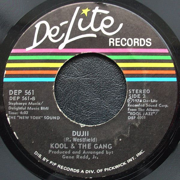 Kool & The Gang : Hollywood Swinging / Dujii (7", Single, Styrene, Pre)