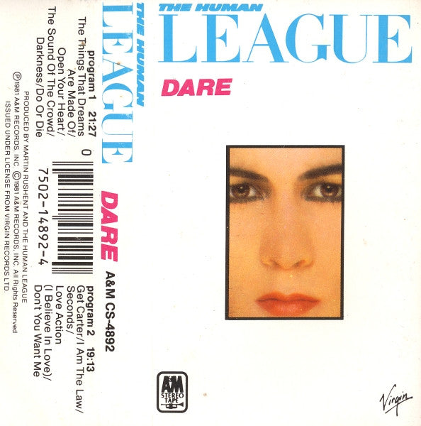 The Human League : Dare (Cass, Album)