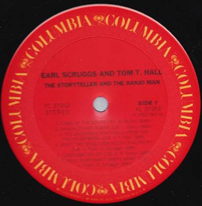 Earl Scruggs & Tom T. Hall : The Storyteller And The Banjo Man (LP, Album, Ter)