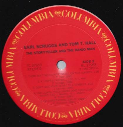 Earl Scruggs & Tom T. Hall : The Storyteller And The Banjo Man (LP, Album, Ter)