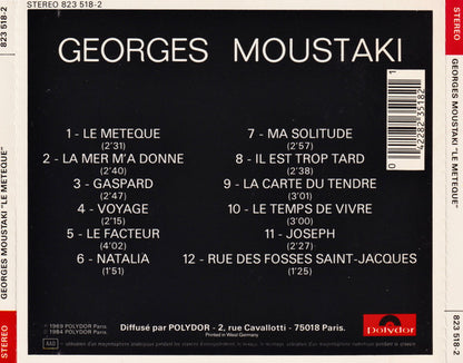 Georges Moustaki : Le Métèque (CD, Album, RE, Pol)