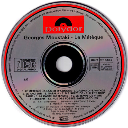 Georges Moustaki : Le Métèque (CD, Album, RE, Pol)